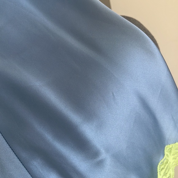 T by Alexander Wang Slip Dress in Dark Oxford Blue - Picture 9 of 10